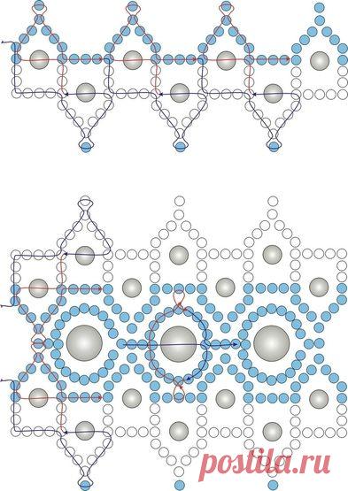 АртБисер - Схема браслета "Первенец"