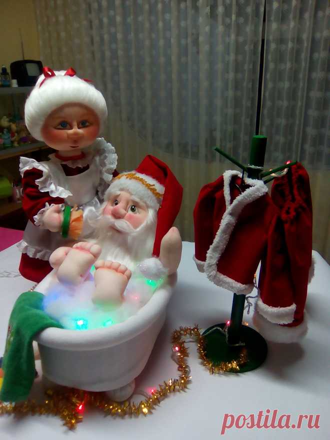 NOEL BAÑANDOSE