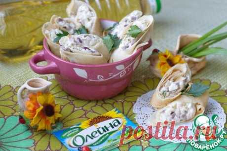 Блинчики с форшмаком - кулинарный рецепт