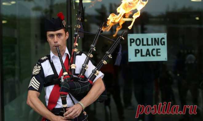 Фотогалерея: В Шотландии проходит референдум о независимости региона - Новости Mail.Ru