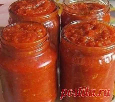 Κaбачковая аджика - вкусно, пpосто и быстpо Делаю yжe по 10... | Интересный контент в группе Дача своими руками