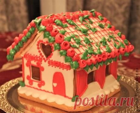 Пряничный домик - домик,пряничный домик,пряничные игрушки,подарок,на День рождения