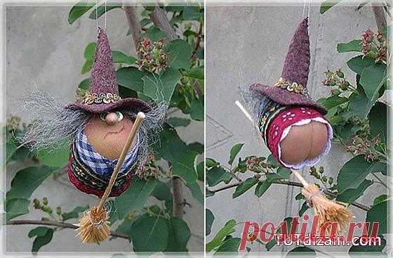 Забавная ведьмочка своими руками » Планета рукоделия