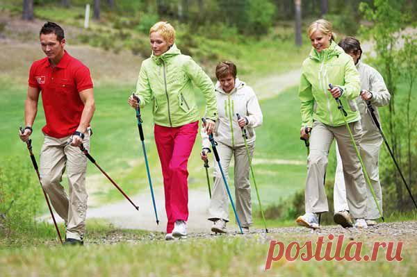 Скандинавская ходьба с палками — что это и для чего это?