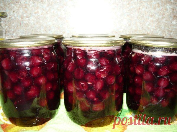 Вишня в желе - очень вкусно и красиво!