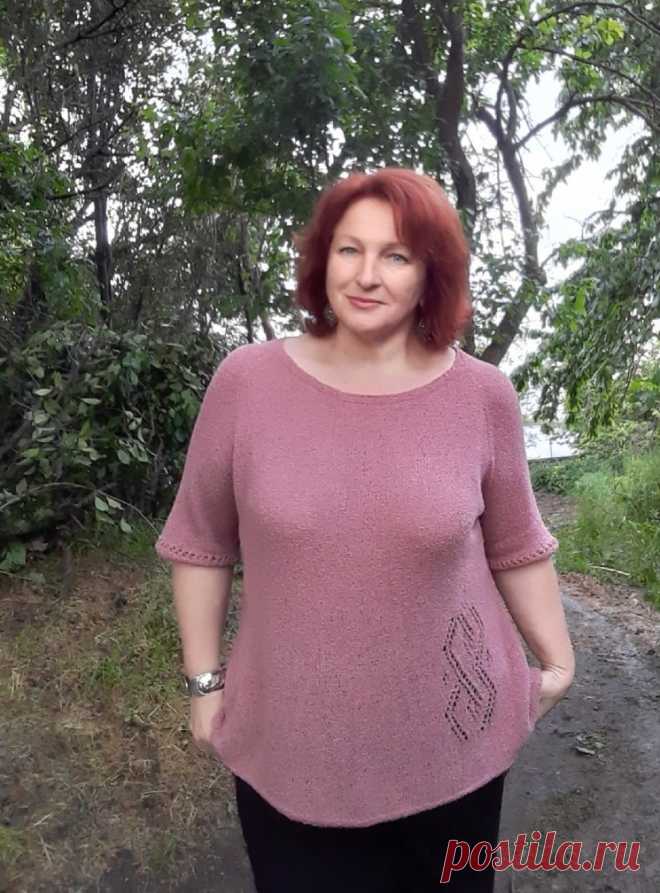 Вязание спицами. Моя любимая модель — аля-хейворд.