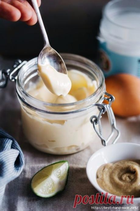 Вкусный майонез на кокосовом масле