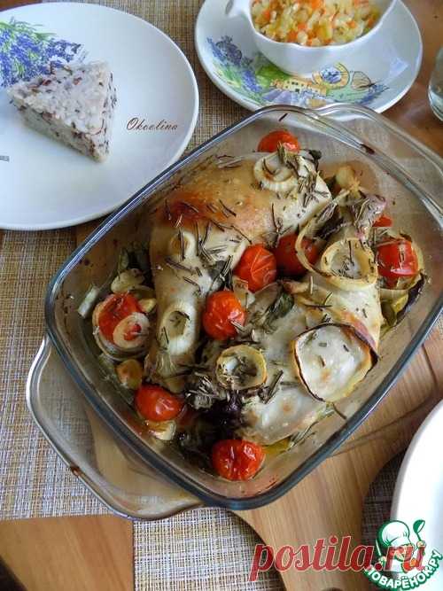 Куриные ножки с овощами и пряностями – кулинарный рецепт