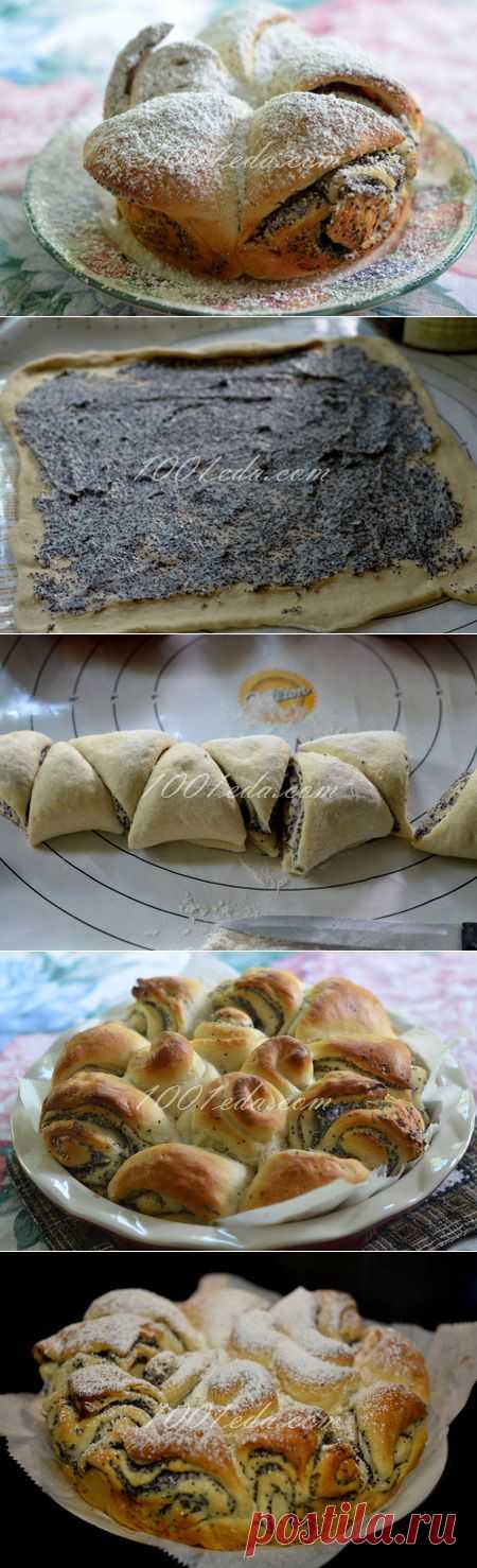 Булочки с маком и сливочным сыром