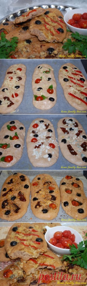 Фокачча/Сайт с пошаговыми рецептами с фото для тех кто любит готовить