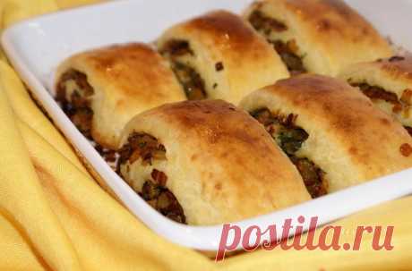 МЕКЛЕНБУРГСКИЙ КАРТОФЕЛЬНЫЙ РУЛЕТ СО ШКВАРКАМИ