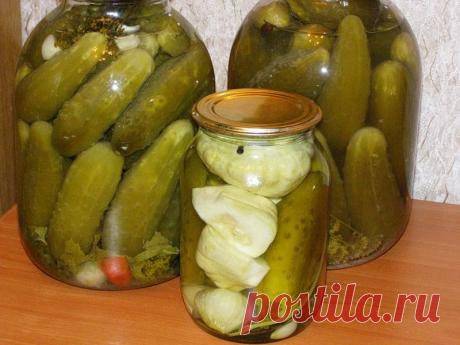 Огурцы маринованные "Летний аромат в банке"
