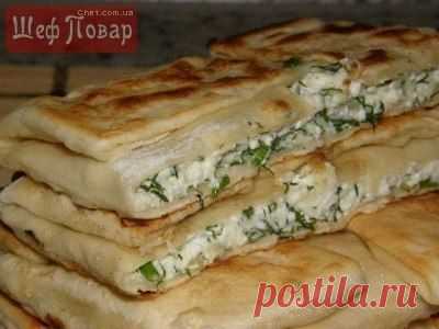 Лепешка с начинкой