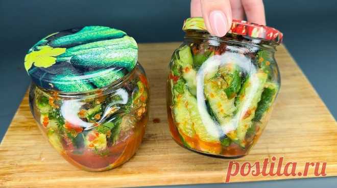 Мы подсели на эти огурцы: это гораздо вкуснее малосольных огурцов (рецепт просят все кто пробует) | Вкусная Жизнь | Дзен