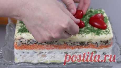 Королевский салат! Очень вкусный и простой в приготовлении