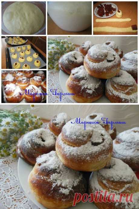 Булочки с джемом (фирменный рецепт)