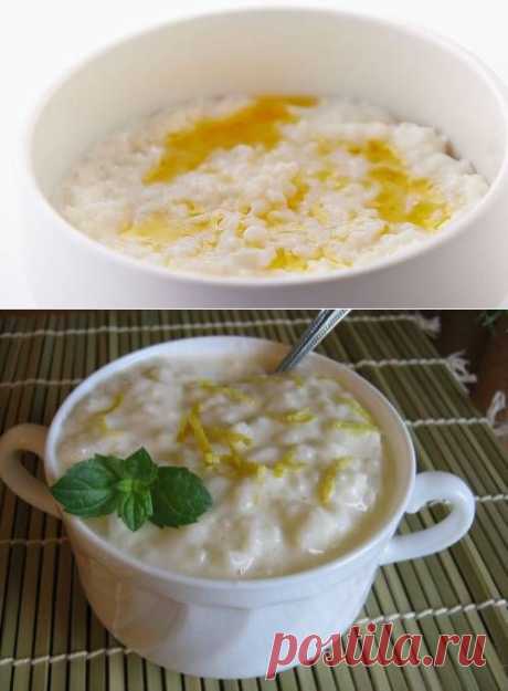 Молочная рисовая каша в мультиварке / Простые рецепты