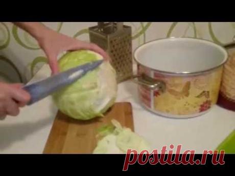 Квашеная капуста Рецепт засолки на зиму Секрет вкусного приготовления заготовки на зиму - YouTube