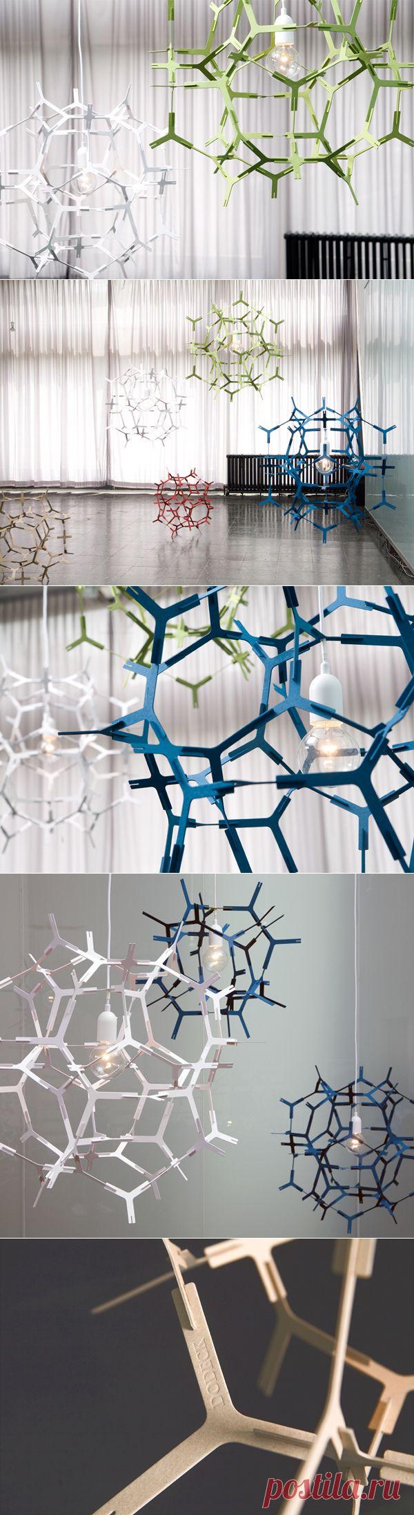 Геометрический абажур (видео)