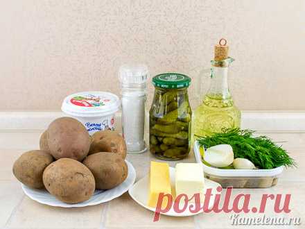 ВКУСНЕЙШЕЕ БЛЮДО ИЗ КАРТОФЕЛЯ С СОУСОМ НА ОСНОВЕ СЕЛЬДИ.