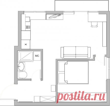 Перепланировка хрущевки: двушка из однушки
#перепланировкахрущевки #двушкаизоднушки