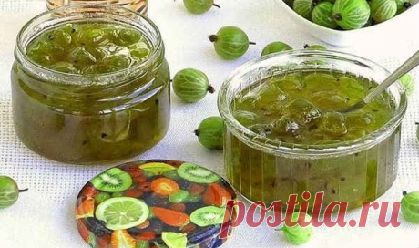 Варенье из крыжовника - рецепты: с апельсином, крыжовником, вишней, царское, изумрудное