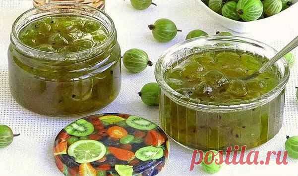 Варенье из крыжовника - рецепты: с апельсином, крыжовником, вишней, царское, изумрудное
