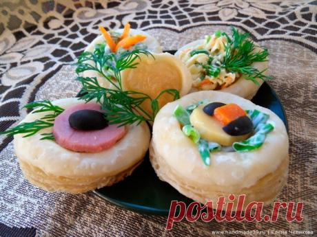 Тарталетки из слоёного теста – HandMade39.ru