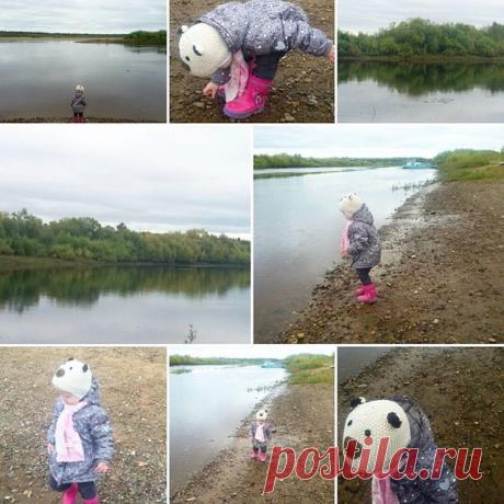 Любимое занятие - в речку камешки покидать ))) #Бибби #коми #троицкопечорск #печора