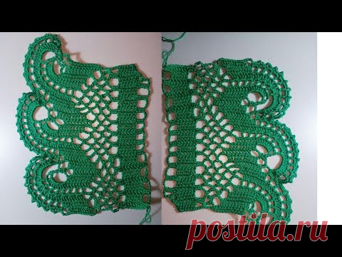 КАЙМА КРЮЧКОМ Такой каймы я еще не видела