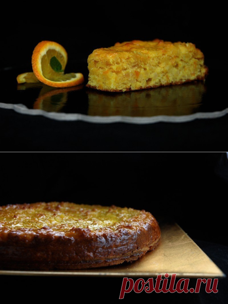 Еврейский апельсиново-миндальный торт/ Torta ebraica alle arance e mandorle
