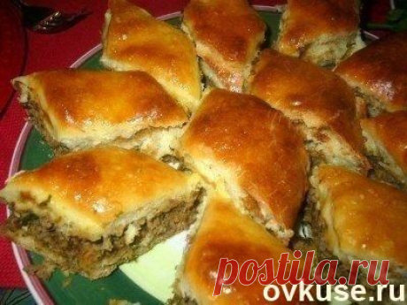 Мясной пирог из необыкновенного теста. - Простые рецепты Овкусе.ру