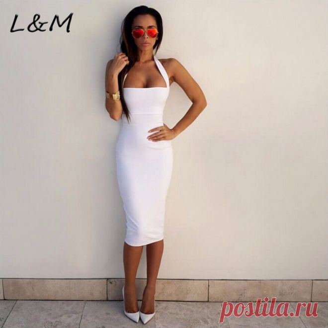 dress up costumes cheap Picture - More Detailed Picture about 2015 Party Dresses Women Sexy White Bodycon Bandage Dress Black Halter Strapless Sleeveless Club Cotton Knee Length Summer Dress Picture in Dresses from Doremo | Aliexpress.com | Alibaba Group