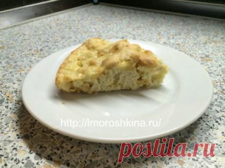 Рецепт яблочного пирога "шарлотка"