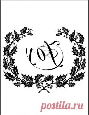 Картинки для винтажных и декупажных работ(есть перевёртыши)