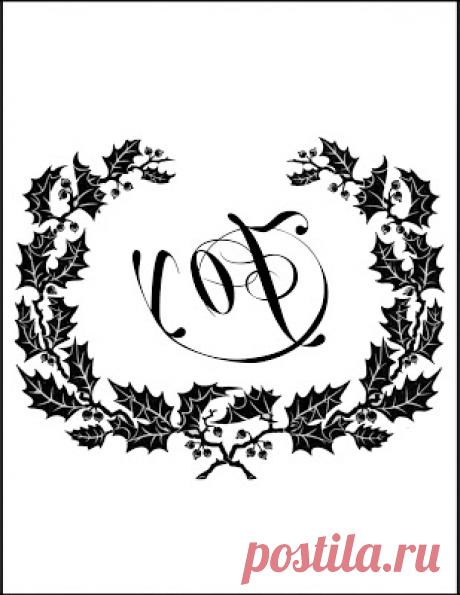 Картинки для винтажных и декупажных работ(есть перевёртыши)