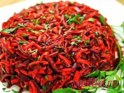 Салат для похудения «Метелка»