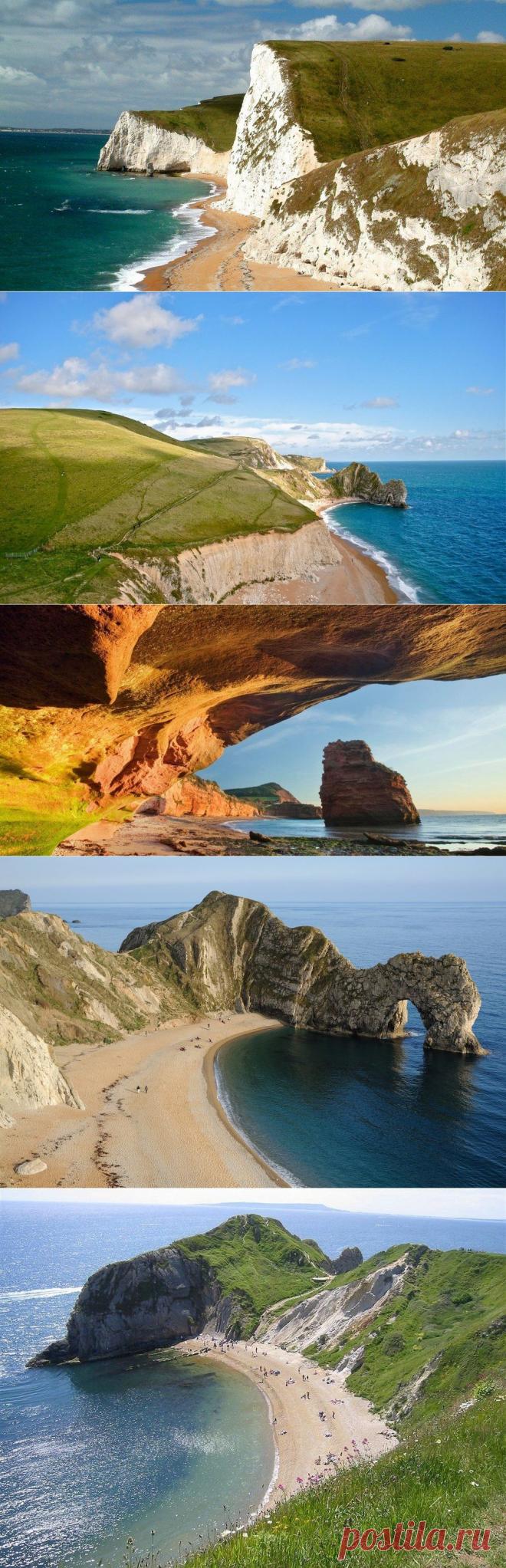 Побережье, сформировавшееся в мезозойскую эру (Великобритания) - Путешествуем вместе