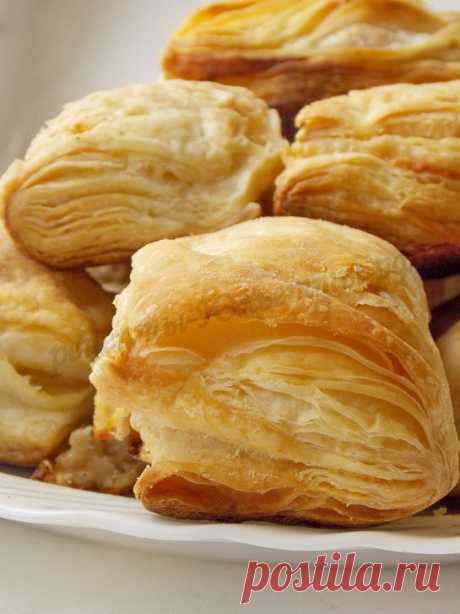 Слоеные пирожки с фасолью | Рецепты Юльетты