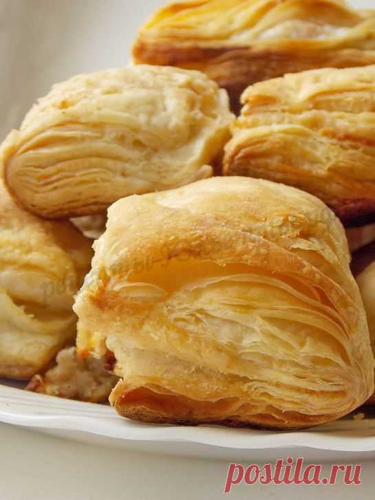 Слоеные пирожки с фасолью | Рецепты Юльетты