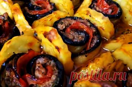 Изумительно красивые и вкусные розочки из баклажанов. Удивите домашних необычным блюдом – Новости Новороссийска Конечно, это не самый простой рецепт, но он очень выигрышно смотрится.