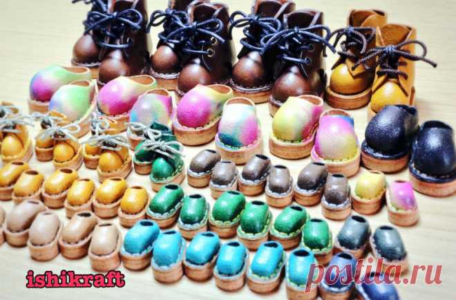 ★ﾄﾞｰﾙ用革靴作家★ ishikraft (ｲｼｸﾗﾌﾄ）