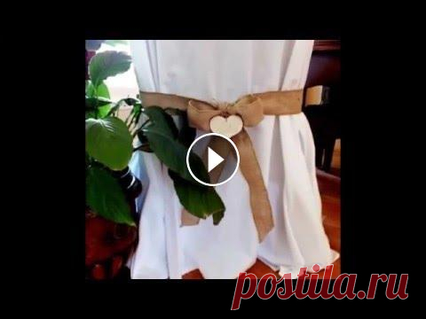 Мешковина  Что сделать из мешковины для декора Обычная мешковина превращается в руках умельцев в великолепный декор для интерьера. Прекрасные подхваты для штор, чехлы, наволочки,скатерти, отделанны...