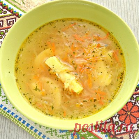 Щи из квашеной капусты - вкусно, сытно и полезно!