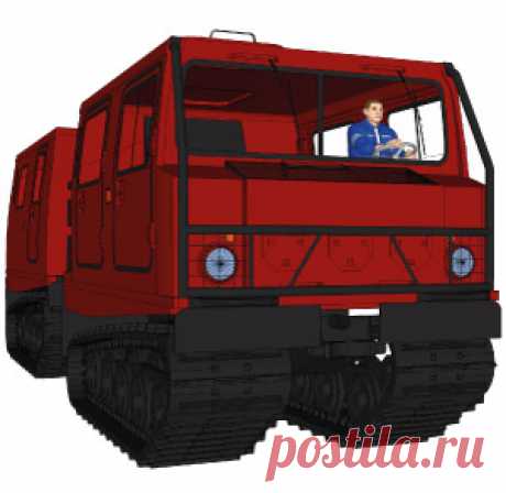 Профессия "Водитель вездехода"