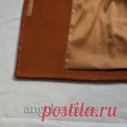 как обработать низ пальто | Творческая мастерская Ангел А