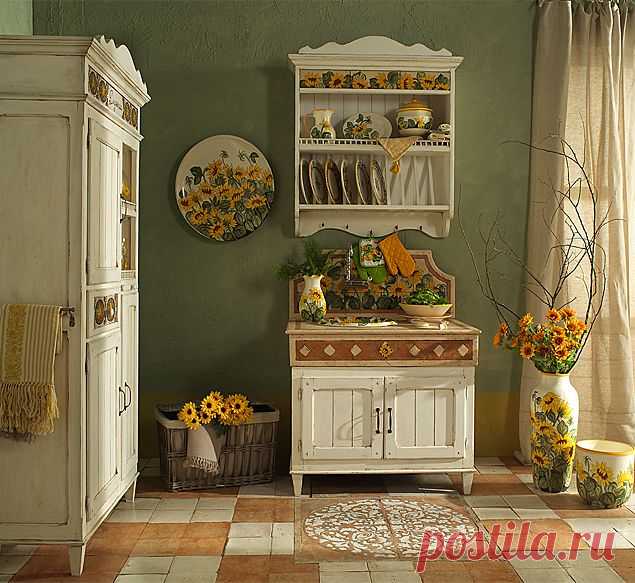 Состаренная мебель в современном интерьере - Yuterra Colors