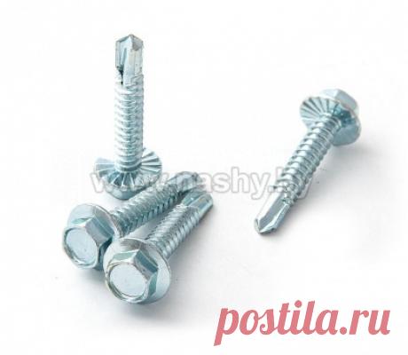 Саморез со стопорной прессшайбой сверло | Купить саморезы с прессшайбой/цилиндрической головкой оптом, цена