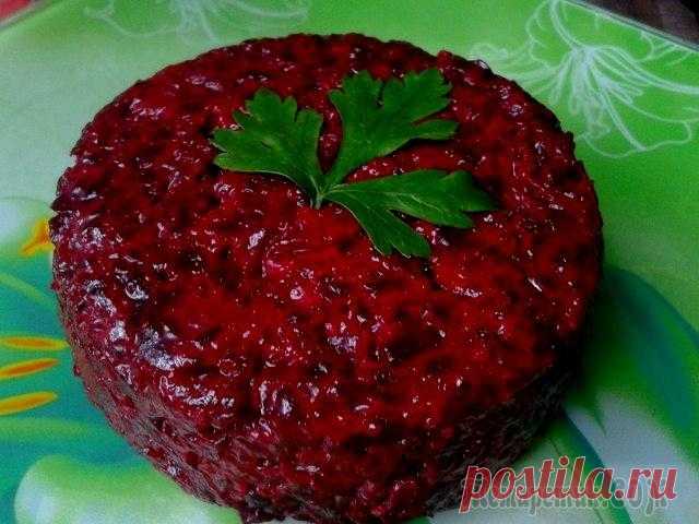 ИКРА ИЗ ПЕЧЁНОЙ СВЁКЛЫ-ПОЛЕЗНО И ВКУСНО!