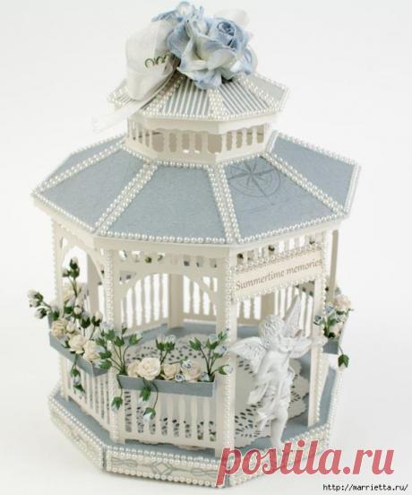 Бумажный хендмейд. Очень красивые работы от Craft Studio.